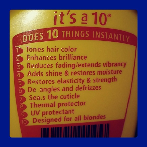 It's a 10⭐Miracle Leave-In+ Keratin/Blondes⭐ - Picture 5 of 8